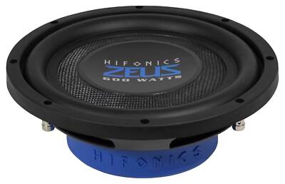 Hifonics ZEUS Woofer ZST-10D2 Chassis 25cm 600 Watt 2+2 Ohm Auto-Subwoofer