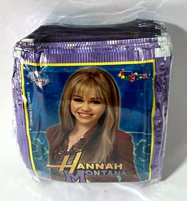 BOX HANNAH MONTANA Imagics - 25 Sealed Packs Mexico Disney MILEY CYRUS #2