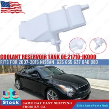 For 2007-2015 NISSAN G25 G35 G37 Q40 Q60 21710-JK000 Coolant Reservoir Tank USA