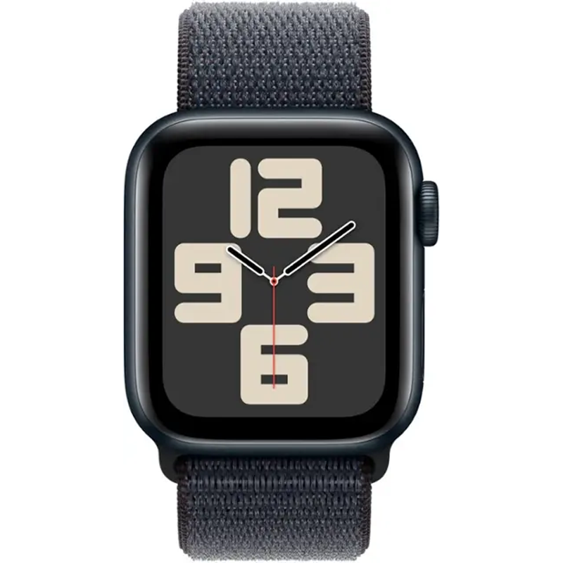 Apple Watch SE 2nd Gen 40mm GPS Midnight Case w Ink Sport