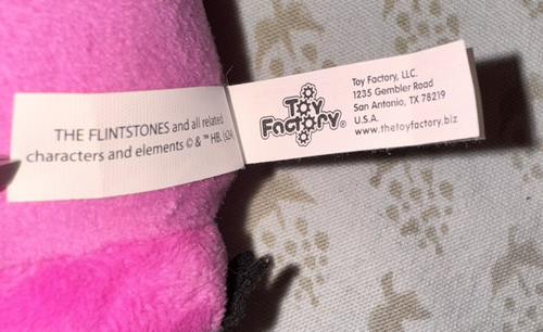 The Flinstones Dino Plush Toy Factory 8" Chibi Style Dinosaur 2024 with Tags - Picture 5 of 10
