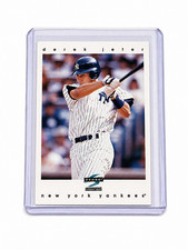 Derek Jeter Rookie Card 1993 Score Pinnacle Yankees RC NM Clean Display Case