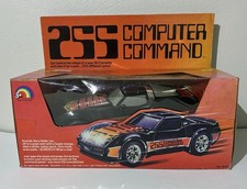 VTG LJN 255 Computer Command 1980 Corvette Programmable Toy Car Black Retro