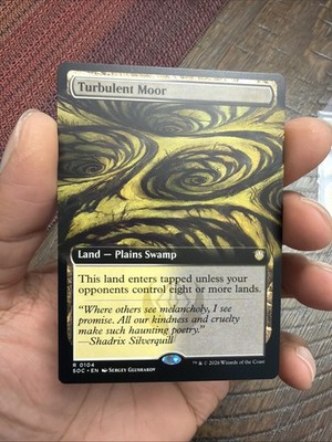 Turbulent Moor (Extended Art) Commander: Secrets of Strixhaven Regular