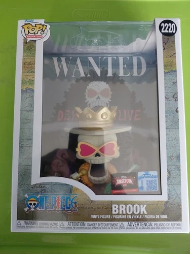 One Piece Brook Wanted Poster Funko Pop! #2220 IN HAND SHIPS TODAY!!