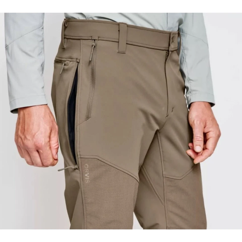NUEVO ORVIS PRO UPLAND CEPILLO PANTALONES SOFTSHELL CAZA HOMBRE TALLA 32 X 30 NUEVO Foto 4 de 4