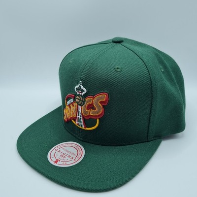 Seattle Sonics NBA Team Ground 2.0 Mitchell & Ness Adjustable Snapback Cap