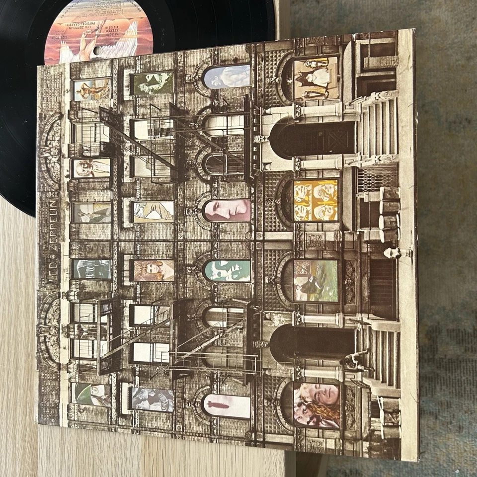 Led Zeppelin Physical Graffiti 1975 Pressing Swan Complete W/Sleeves NICE COPY! Foto 4 de 4