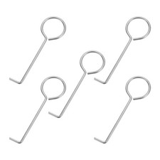 5Pcs Drain Lifting Hooks Stainless Steel Drain Grate Puller Drain Hook 87x28mm