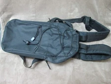 oxygen tank backpack carrier bag black C size 15" by 8"