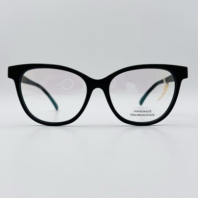 Battatura Brille Damen oval schwarz cateye Madonna NEU