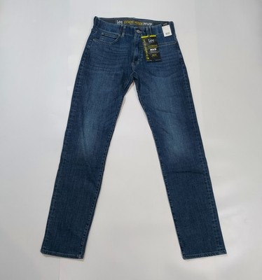 LEE Extreme Motion Herren Super Stretchy Denim Jeans Tapered Straight Fit