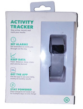 Bluetooth Activity Tracker GEMS - iOS  Android - Adjustable Size - Gray - New