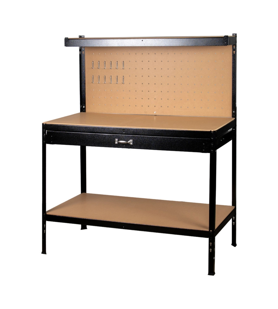Banco Lavoro Easy System Metallo e Legno MDF - Offerta Speciale Online