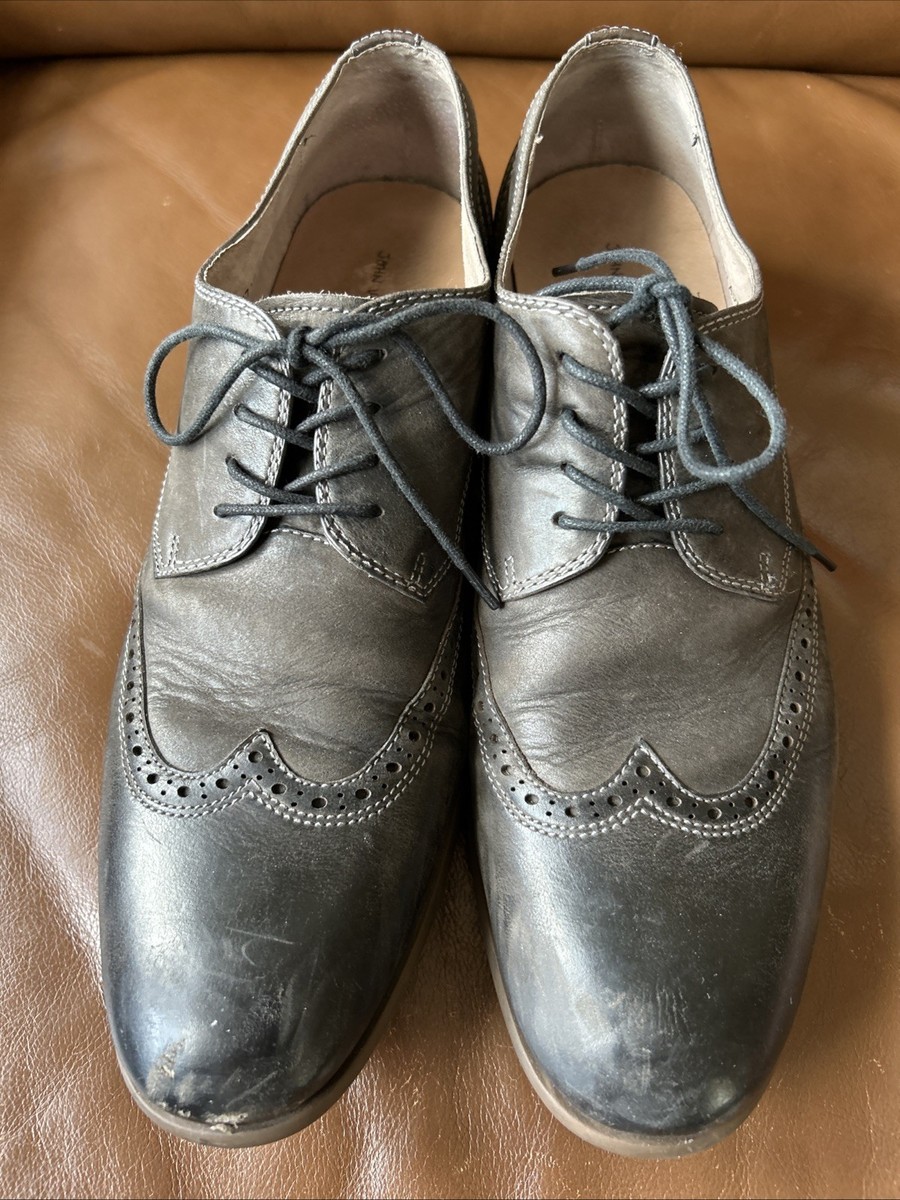 John Varvatos Greysh Wingtip Oxford Made in Italy Dress Shoes Sz 12 John Varvatos Greysh Wingtip Oxford Made in Italy Dress  main image 4