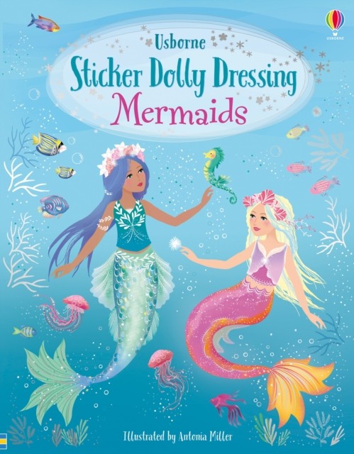 Sticker Dolly Dressing Mermaids by Fiona Watt (Paperback Book)