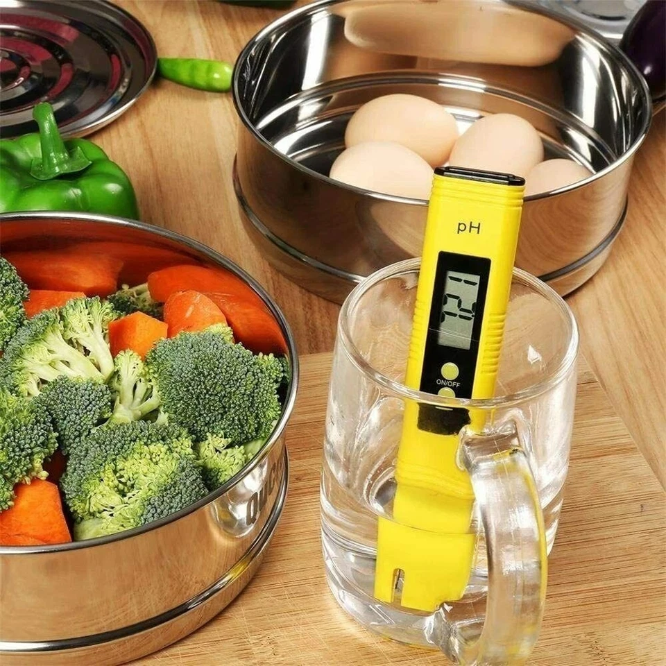 PH Meter LCD Digital Electric Tester Pen Kit For Water Hydroponics Swimming Pool - Image 2 of 4