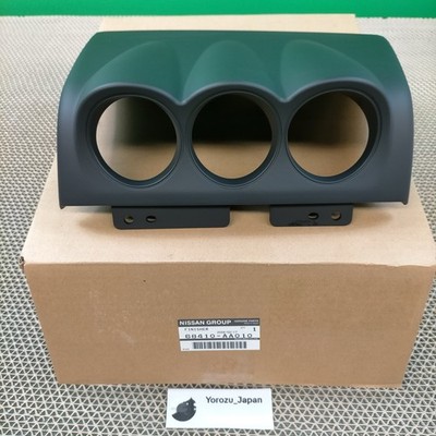 NISSAN 1998 Skyline RHD GT-R R34 Triple Meter Cover Food Finisher Instrument OEM