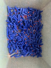 NERF Blue Foam Darts with Orange Tips for Dart Guns Bulk Lot