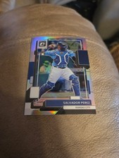 2022 Panini Donruss Optic Baseball Salvador Perez Base #108 Silver Prizm