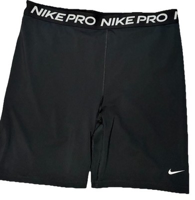 Nike Pro DRI-FIT Compression Shorts Black Men's Medium waist 34'' Boxer Brief