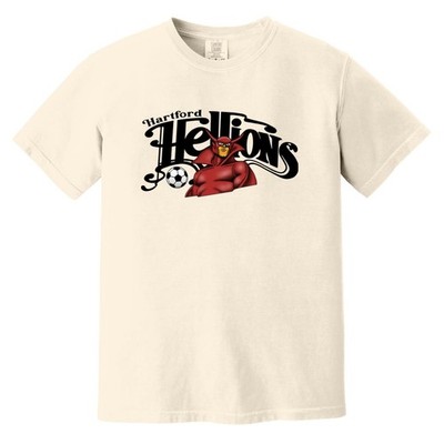 Hartford Hellions T-shirt Heavyweight Vintage Colors | MISL Soccer Team