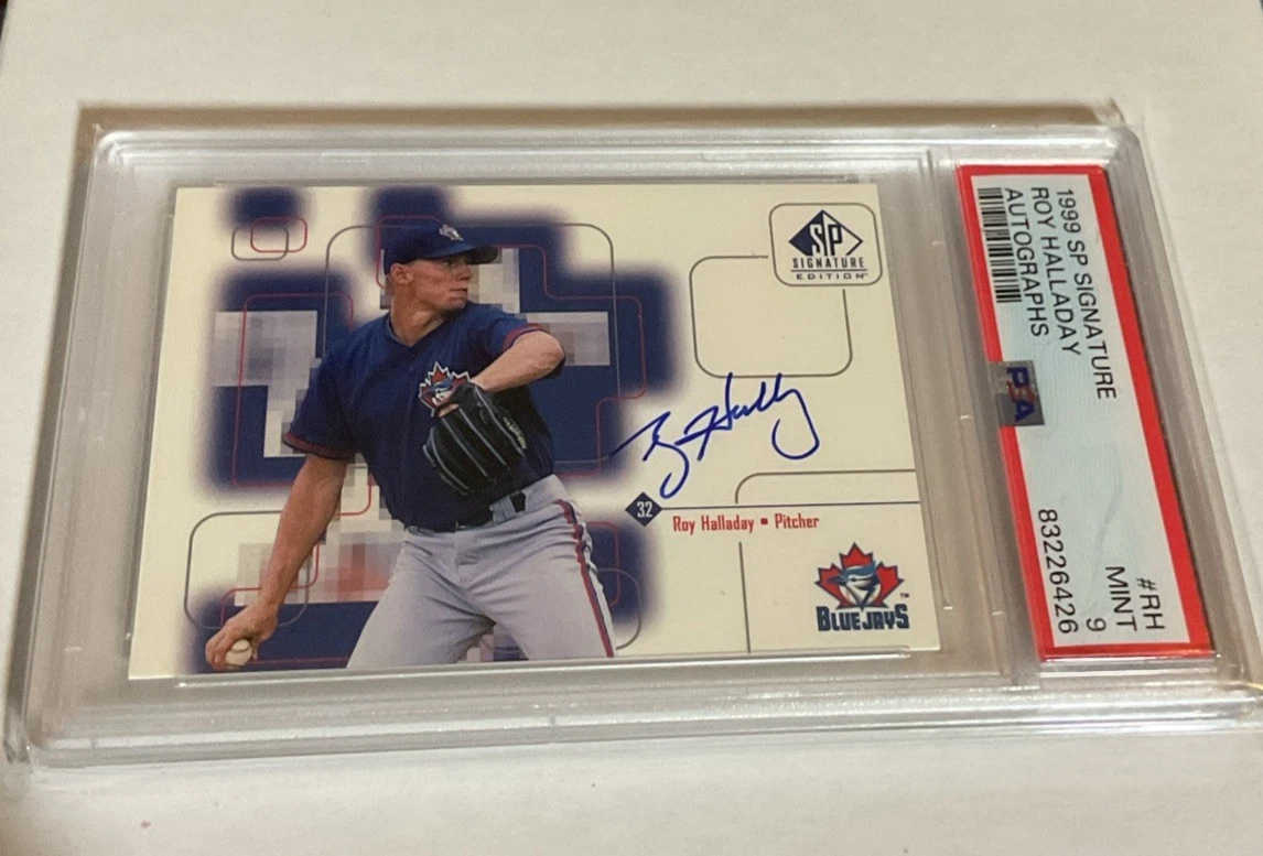 Roy Halladay 多伦多蓝鸟队棒球亲笔签名体育交易卡和配件| eBay