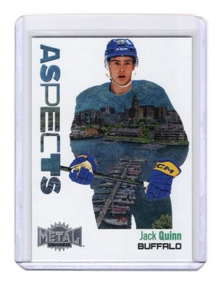 2022-23 SkyBox Metal Universe Aspects #A-26 - Jack Quinn ROOKIE - Buffalo Sabres