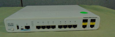 Cisco WS-C2960CG-8TC-L 8-Port Gigabit Compact Switch CISCO / Reset