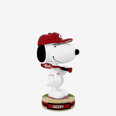 Snoopy Cincinnati Reds Peanuts Mini Bighead Bobblehead MLB Baseball