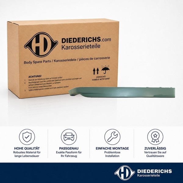 Spoiler Vorne Rechts Diederichs 2212062 FÜR VW Frontspoiler-image