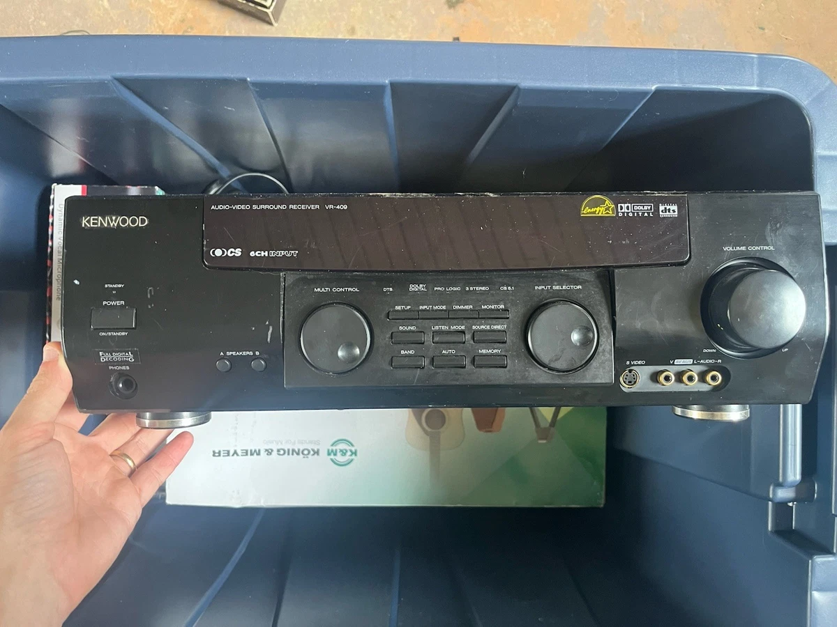 Kenwood Dolby Surround Home Audio Receivers 5.1 Channels for sale