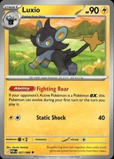 Luxio Pokemon TCG Mega Evolution Perfect Order 027/088 Uncommon NM-MT