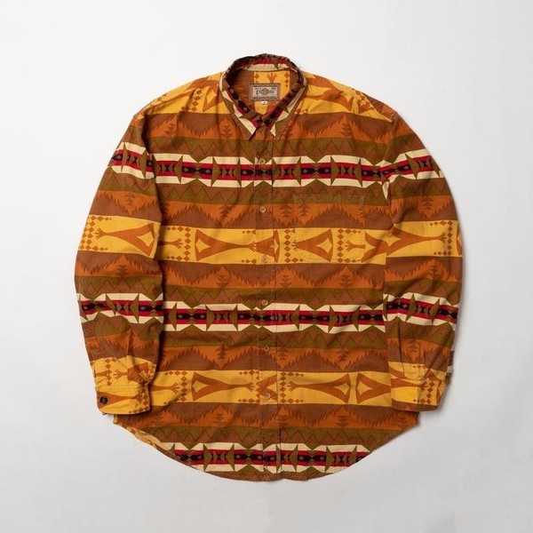 Men Chevignon Shirt Brown Cotton 38 / M / 46