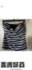 Mossimo Supply Co. Size: XL Swim top black and white with tags