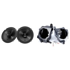 JBL CLUB-64FSL Club Series 6.5" Shallow Mount Two-way Coax Speakers, Pair - w...