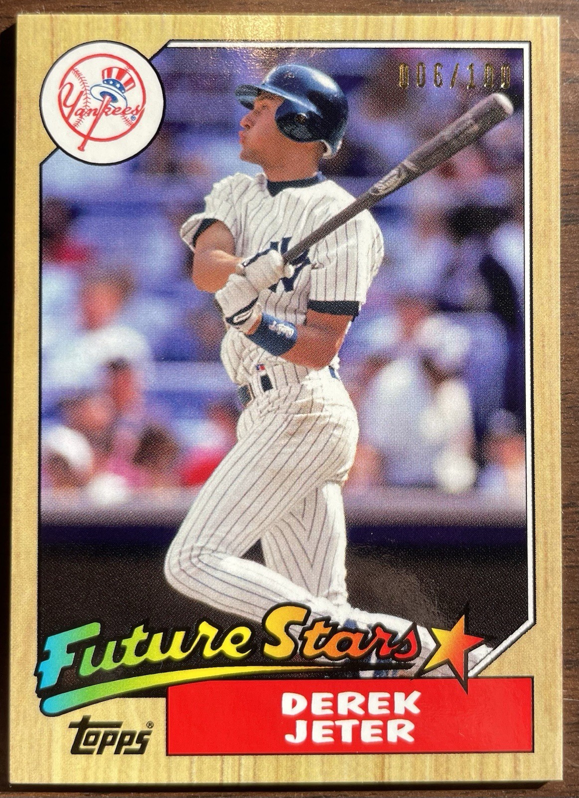 Derek Jeter 2020 Topps Transcendent VIP Party Through The Years #DJ-TY87FS 6/100