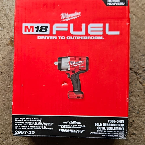 Milwaukee M18 FUEL 1/2" High Torque Impact Wrench with Friction Ring , Tool Only