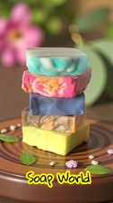 Hand Made Natural Soap Bars Made In UK Natural Vegan  Ingredients