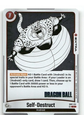 [T017] Dragon Ball - Manga Style - Self-Destruct SB01-015