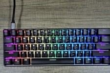 Punkston Th61s Mechanical Keyboarb Multicolor Lights Wired Mini Keyboard TH61s