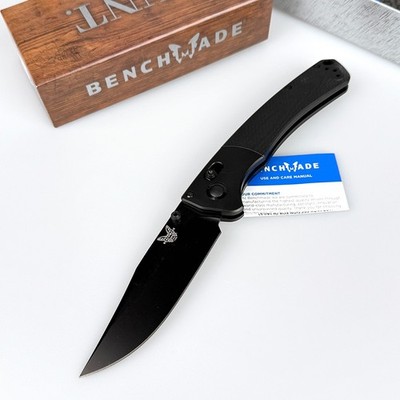 Benchmade 15080-2 Crooked River CPM-S30V Black Blade Black Handle Folding Knife
