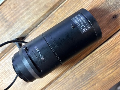 Tamron ND0400/J00649 CS 1/3 20-100mm F/1-1.6 DC W/Connector CCTV Lens