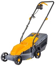 Tondeuse gazon électrique 2200W Largeur coupe 32cm Bac ramassage 30L Réglage hau