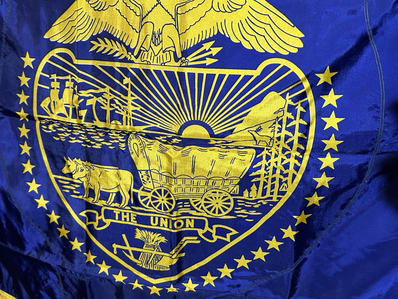 Annin & Co 3’x5’ Nylon Oregon Official State Flag Great Seal Outdoor USA Made