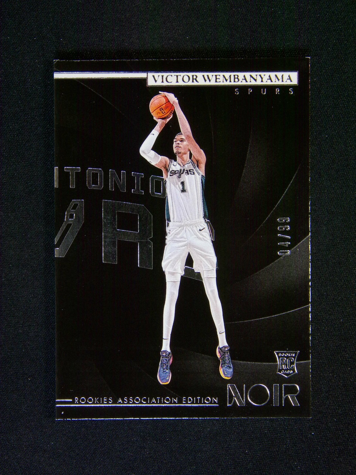 2023-24 Panini Noir Victor Wembanyama #149 RC Rookie Association Edition /99