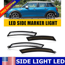 Front Rear Full LED Fender Side Marker Lights For Mini Cooper R55 R56 R57 07-16