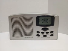 One World Soothing Sounds Portable Therapy Machine Relax Sleep, Alarm Clock