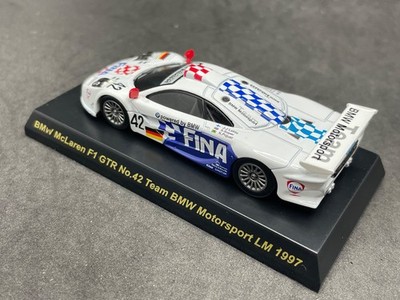 Kyosho 1/64 Mclaren F1 GTR collection No.42 Team BMW MS LM 1997