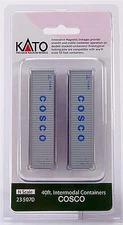 Kato N 40' Container, Cosco (2) - #23507d